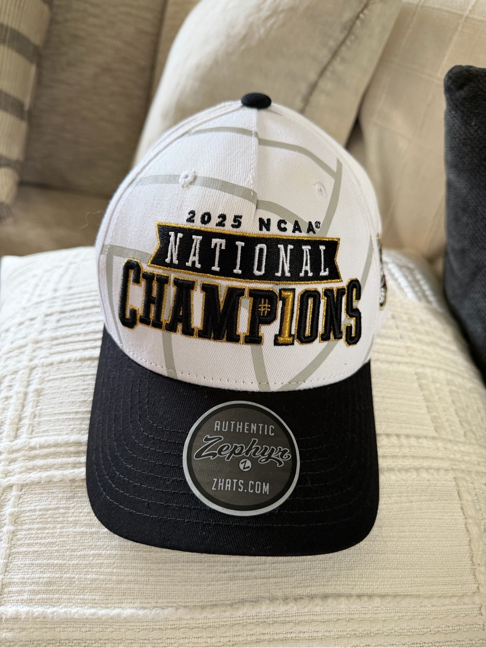 NWT 2025 NCAA National Championships snapback hat